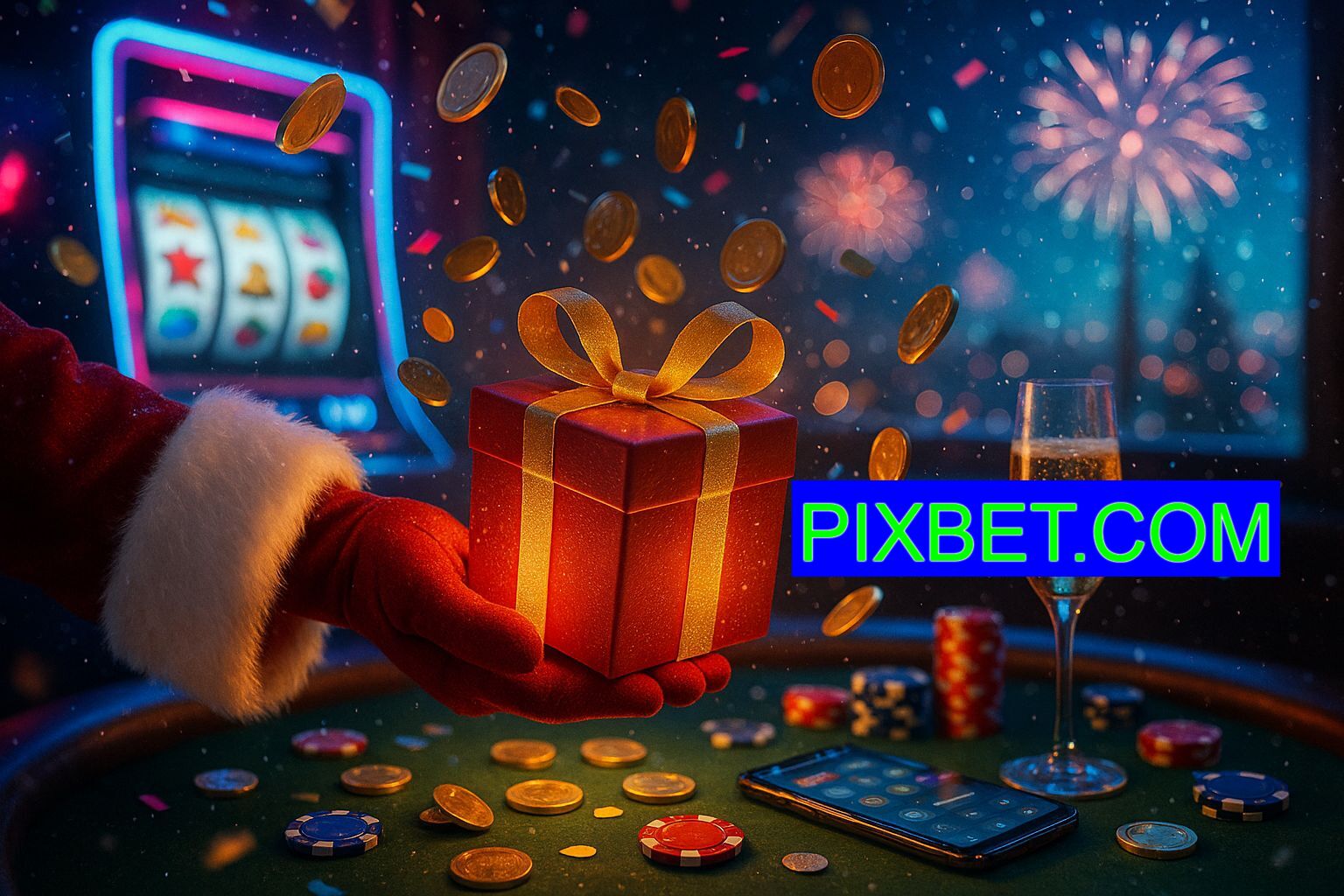 Promoções de Ano Novo no PIXBET